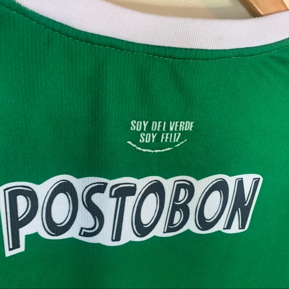 SOLD: Nike Dri-Fit Colombia Postobon Atletico Nacional Soccer Jersey Men’s Size - Picture 8 of 16